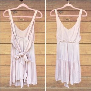 Tea n Cup Blush Pink Sleeveless Dress